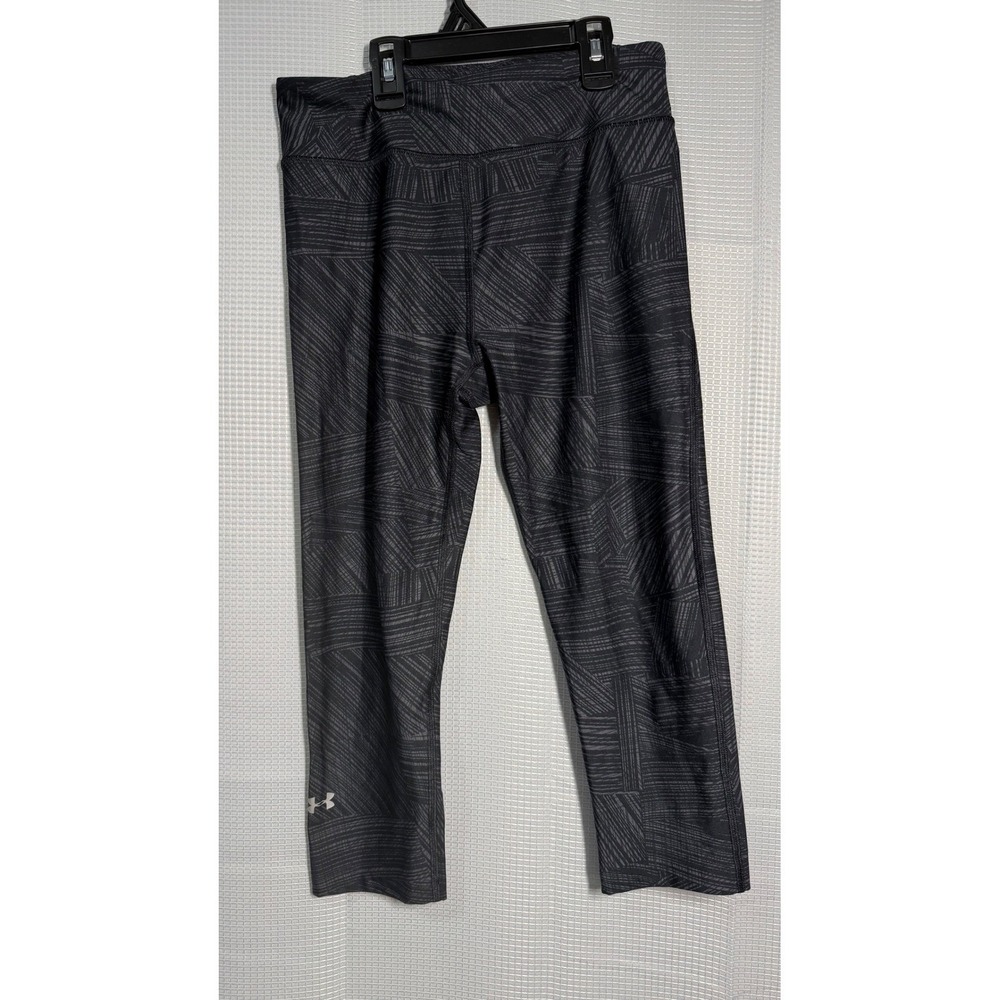 Under Armour Leggings HeatGear‎ Geometric Compression Cropped Athletic Small